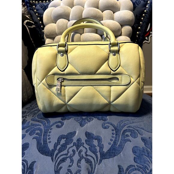 Coach Seafoam Green Rowan Quilted Crossbody - Picture 4 of 9